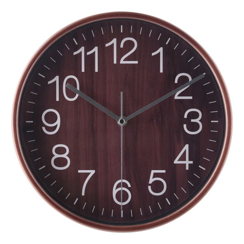 【廃盤】掛時計　プライウッド　28ｃｍ, ネイビー, 28cm