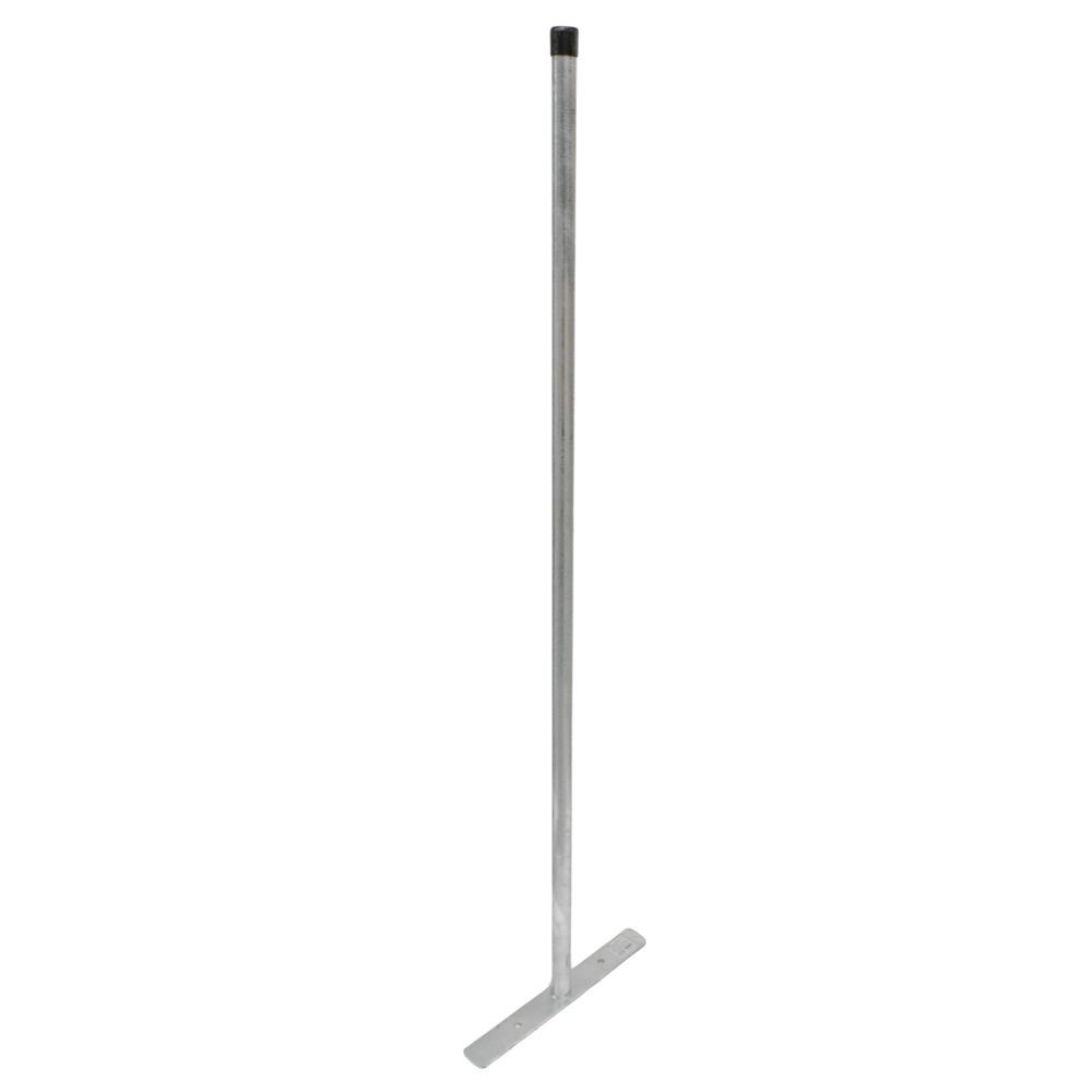 アメリカンフェンス用支柱　３１．８×１５００, シルバー, 1500mm