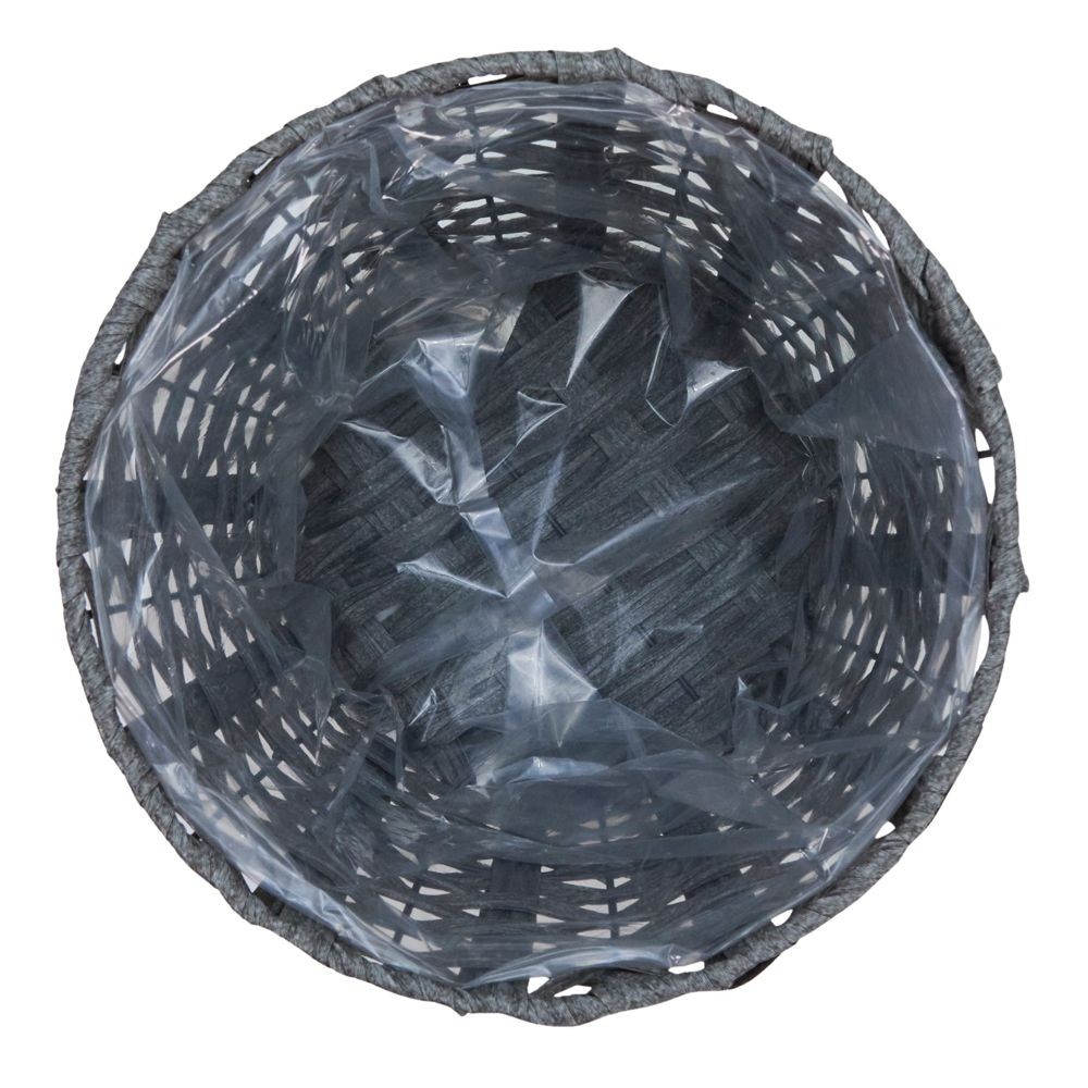 ビニールバスケット8号, グレー, 8号