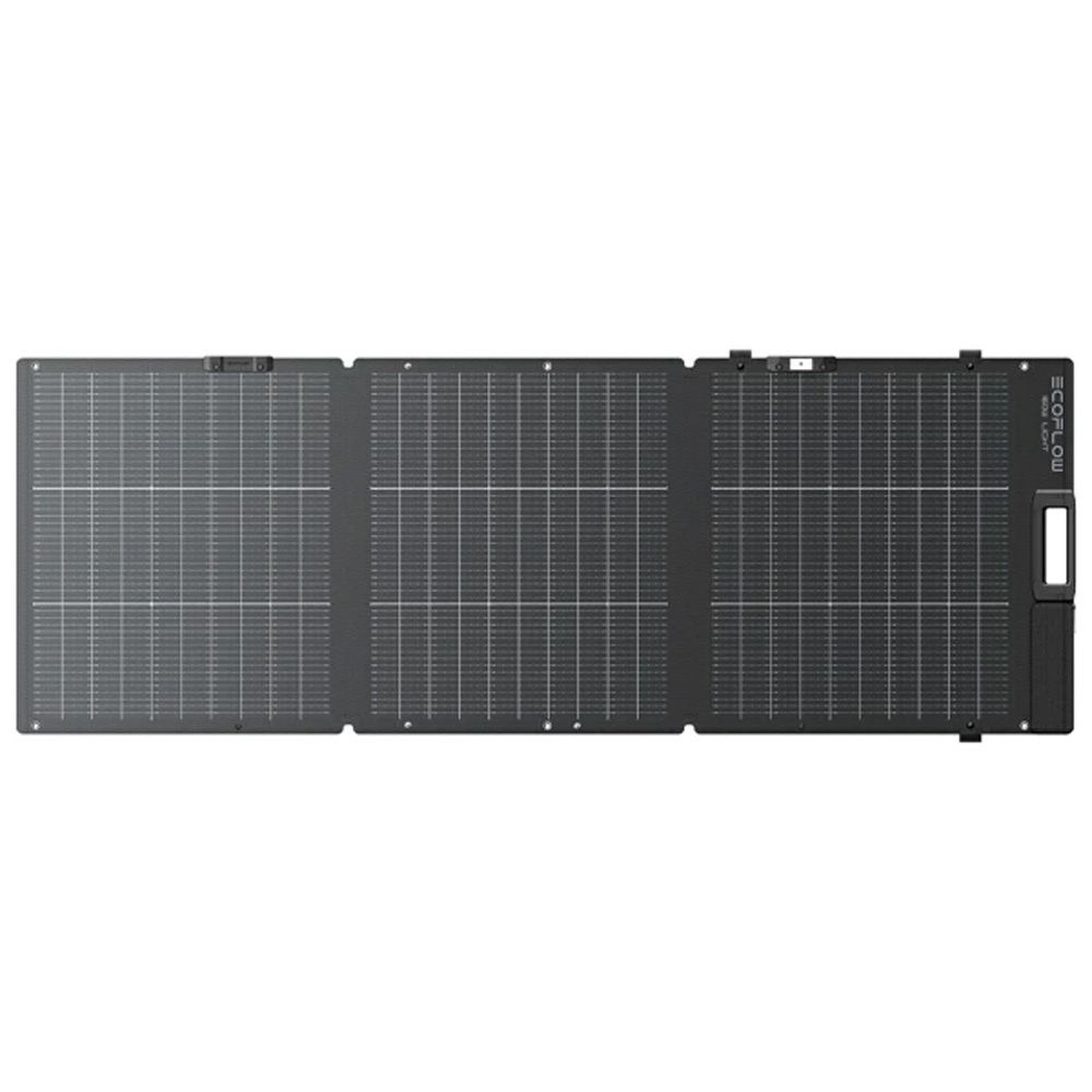 エコフロー EcoFlow 160W 軽量両面ソーラーパネル EFSOLARLIGHT160W-P-D, ブラック, 幅1677mm&times;奥行598mm&times;高さ26mm