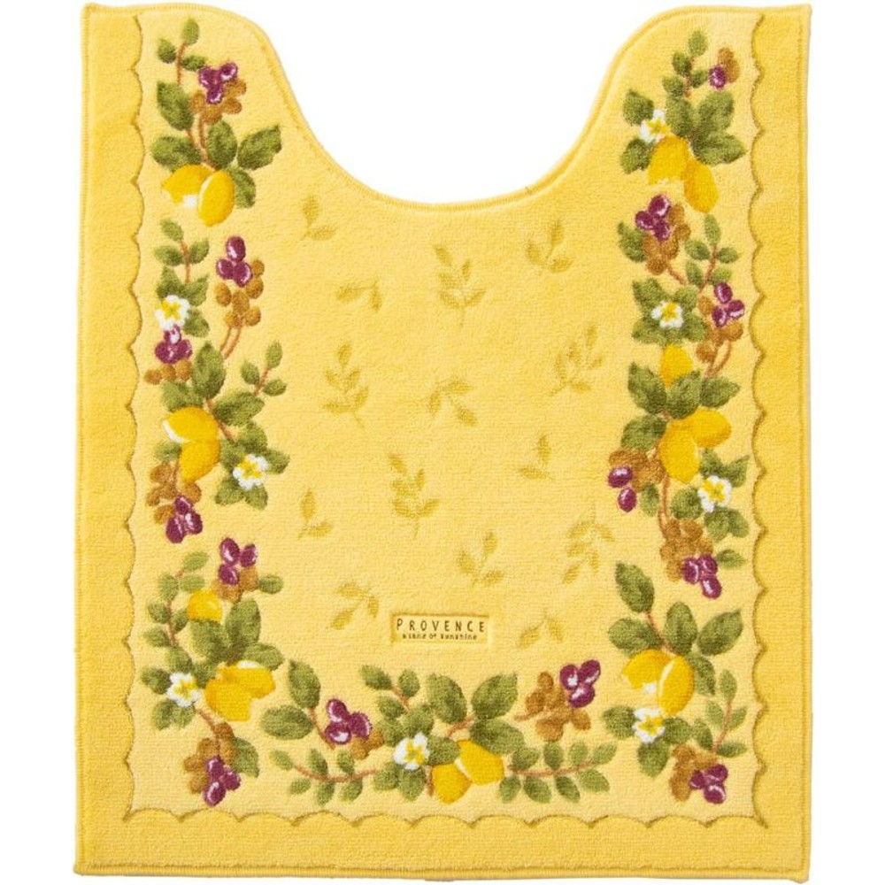 オカプロヴァンスシエル　ロングトイレマット, グリーン, ロングサイズ