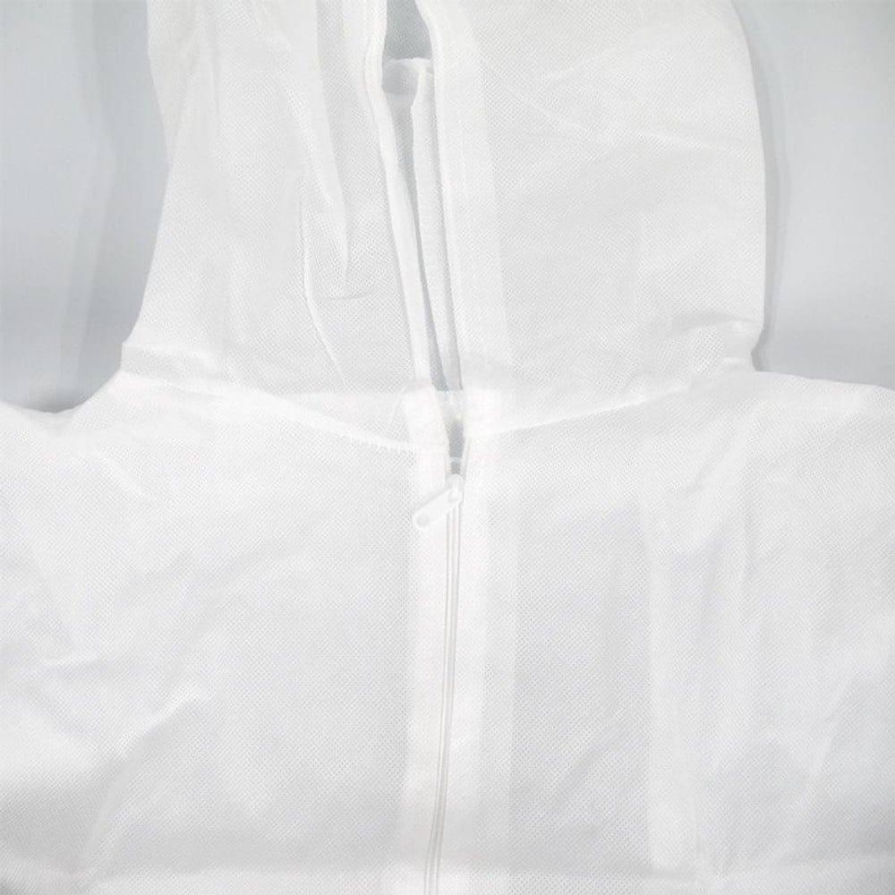 不織布つなぎ服 &times;48着セット, ホワイト（3L）, Mサイズ