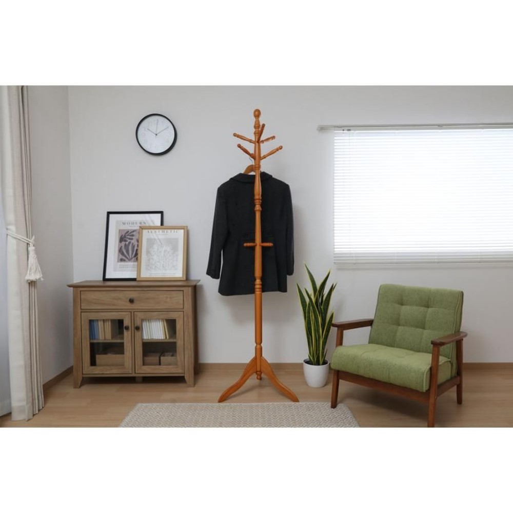 不二貿易  アンティークコートハンガー　ＧＶー6100 【メーカー直送・代引不可】, ホワイト, ＧＶー6100