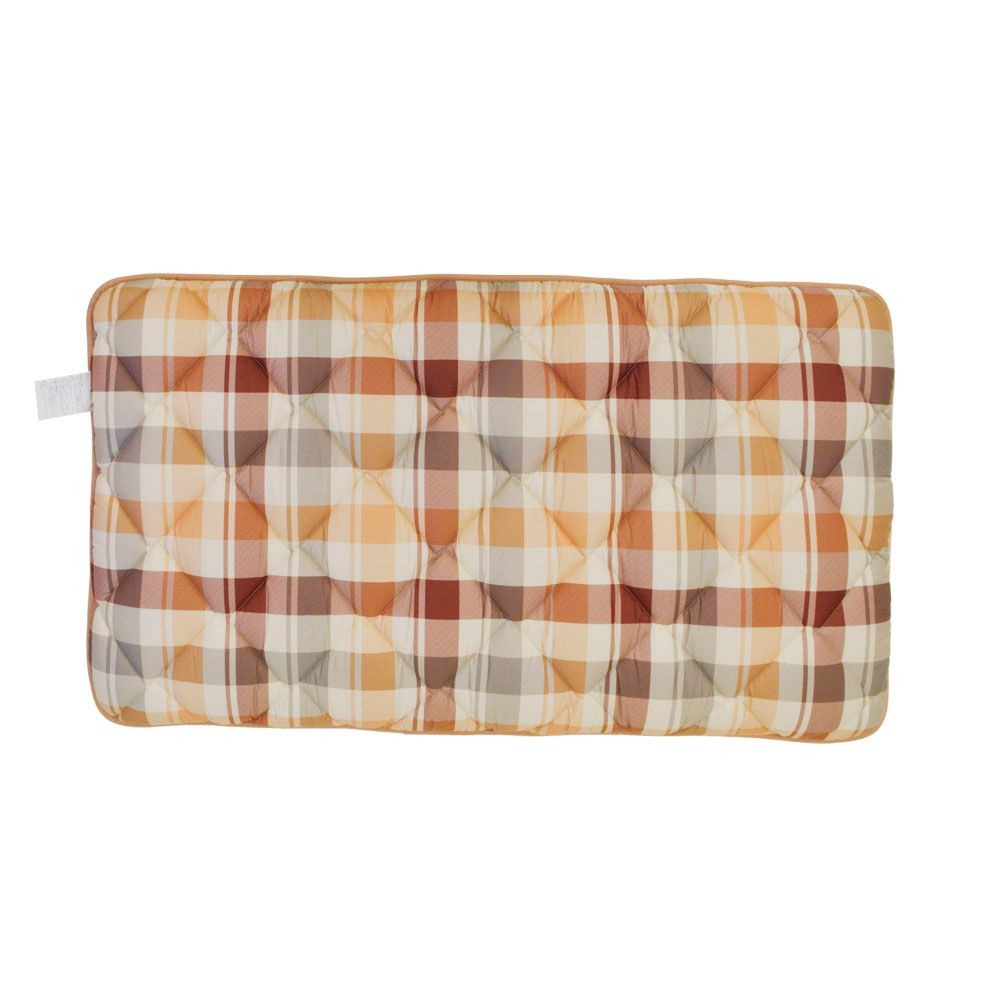 ヘタりにくい三層長座布団　プラッド　６５&times;１１５ｃｍ, プラッド柄, 65&times;115cm