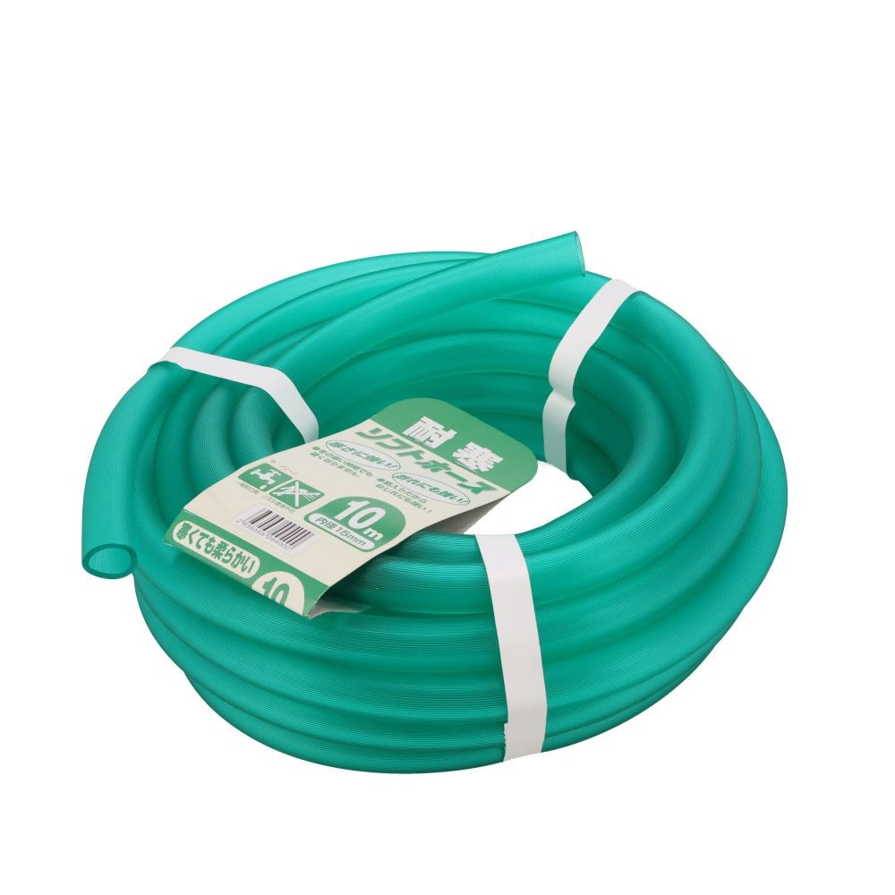 耐寒ソフトホース, グリーン（5.0m）, 5.0m