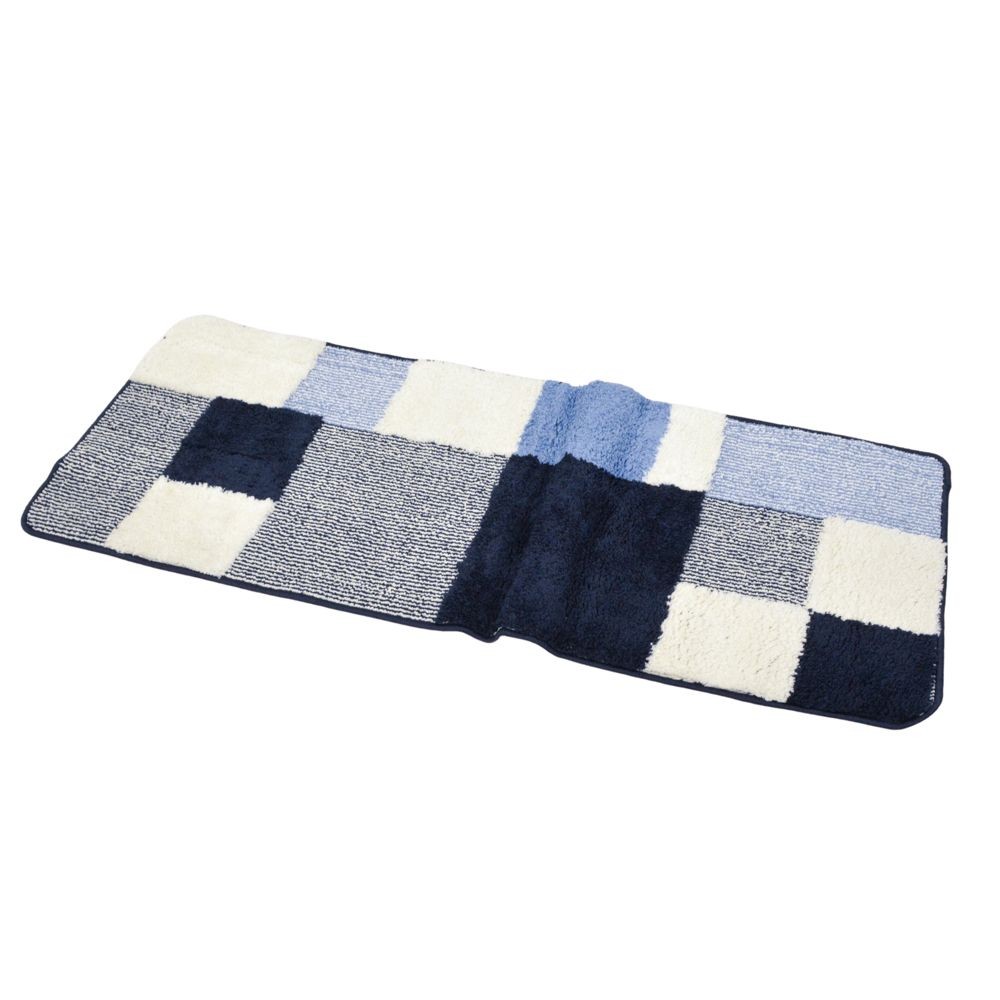 キッチンマット　リトム　５０Ｘ１２０ＣＭ　ネイビー, ネイビー, 50×120cm