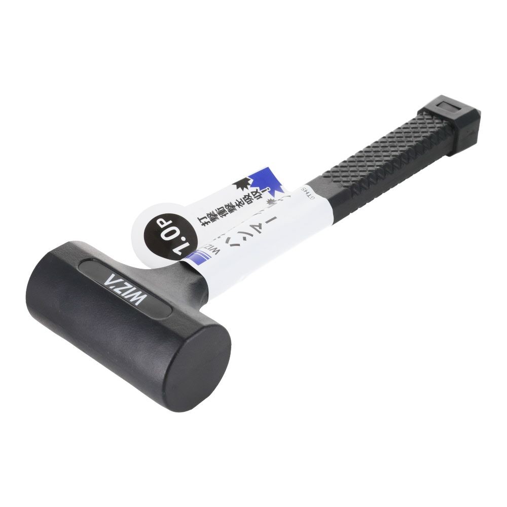 ショックレスハンマー　１．０ポンド, ブラック, 1.0ポンド