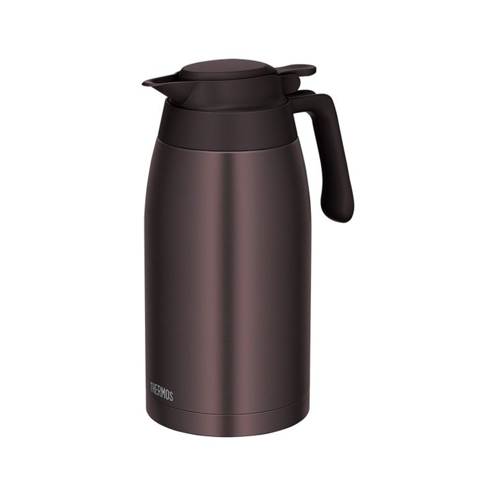 サーモス　ステンレスポット　ＴＴＧー２０００　ＢＷ, ブラウン, 2.0L