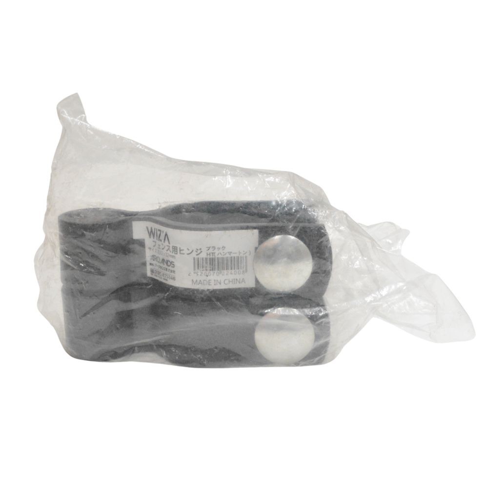 アメリカンフェンス用ヒンジ　ブラックＨＴ　３２ー３２, ブラックＨＴ, 32&times;32mm