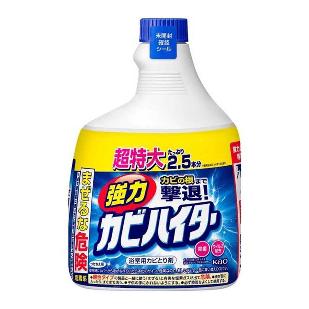 強力カビハイター　つけかえ用　特大　１０００ｍｌ, 浴室用カビとり剤, 1000ml