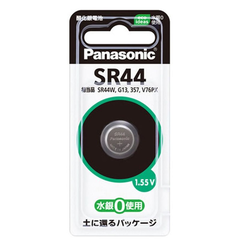 ＰＡ　酸化銀電池　ＳＲ44Ｐ, 1.55V, 1個入り