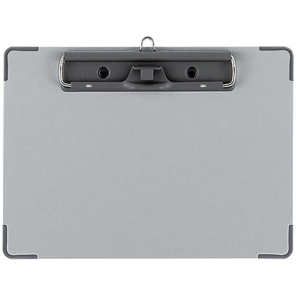 コクヨ　用箋挟　クロス貼り　A5長辺とじ, グレー, A5-S