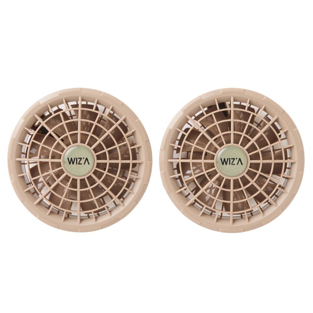【2026年モデル】ウイザ　WIZ'A　子供用５Ｖ小径ファン, ベージュ, 子供用