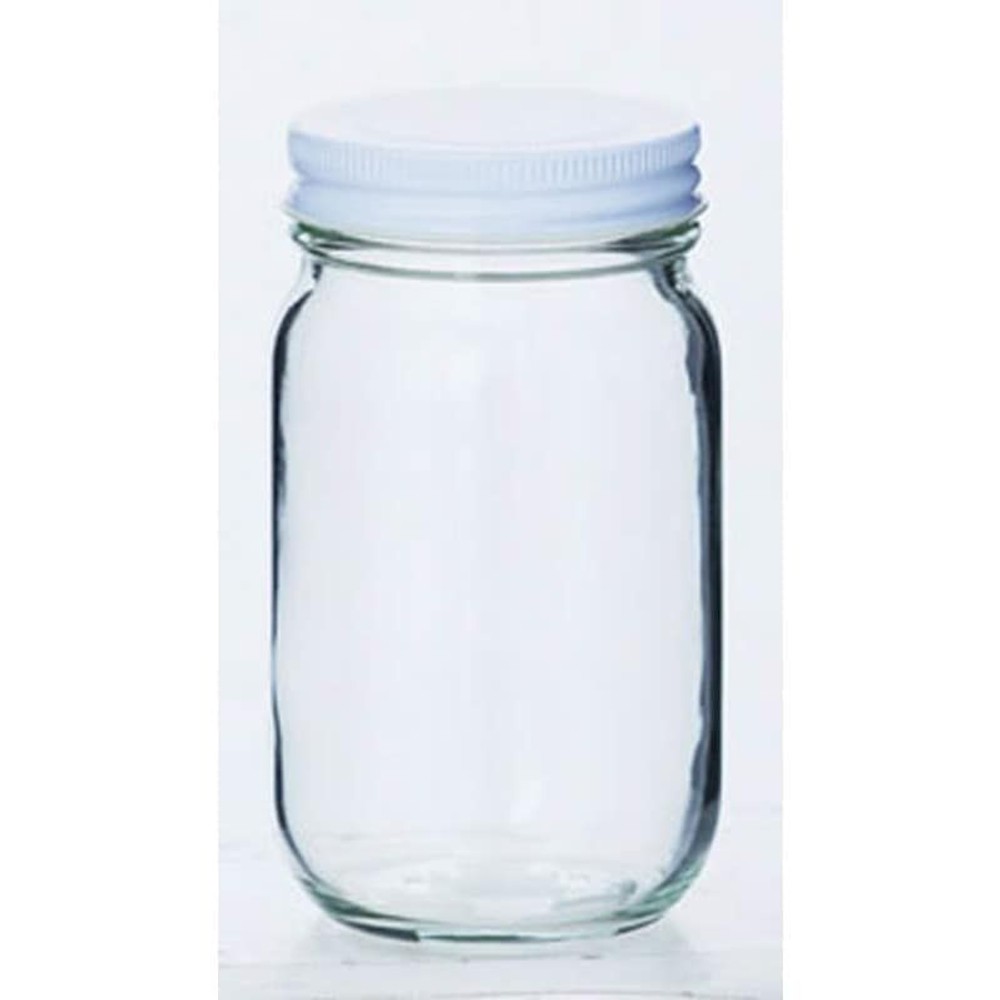 ガラス保存びん　ふた付き, 透明（220）, 220ml