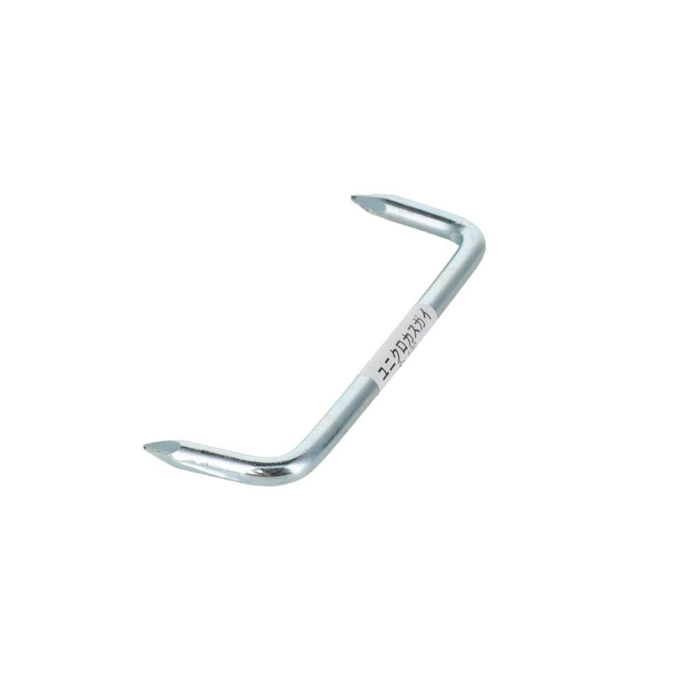 ＤＡＩＤＯＨＡＮＴ　ユニクロ　かすがい　８&times;１２０, シルバー, 1本入り