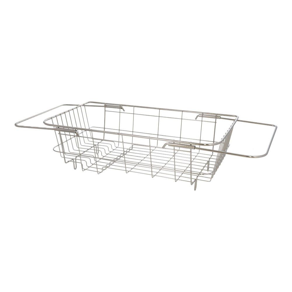 WIZ'A ウィザ　伸縮式　シンク水切りバスケット, ステンレス, 水切り