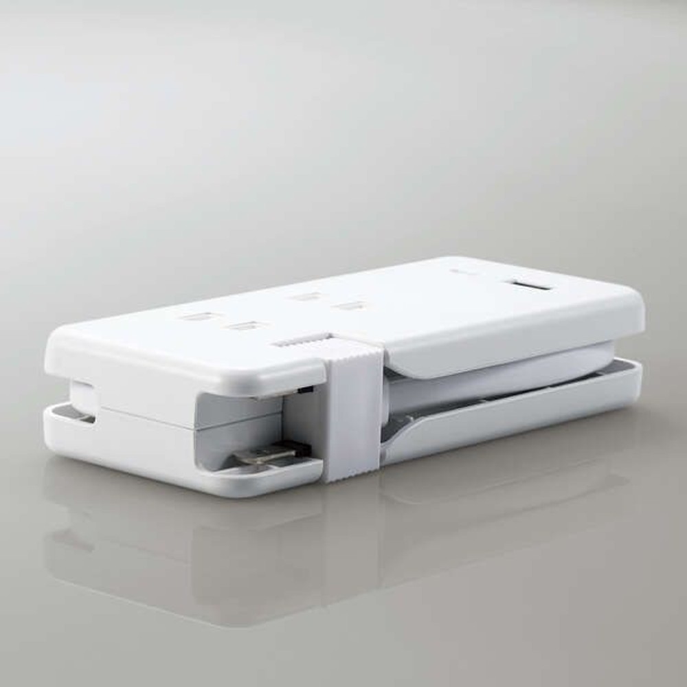 モバイルUSBタップ MOT-U13-2302WH, ホワイト, 0.25m