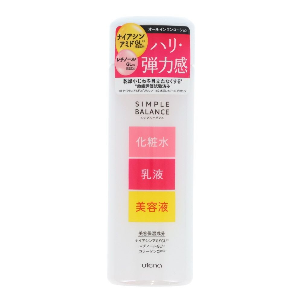 ウテナ　シンプルバランス　ハリ・つやローション　２２０ｍｌ, 保湿液, 220ml