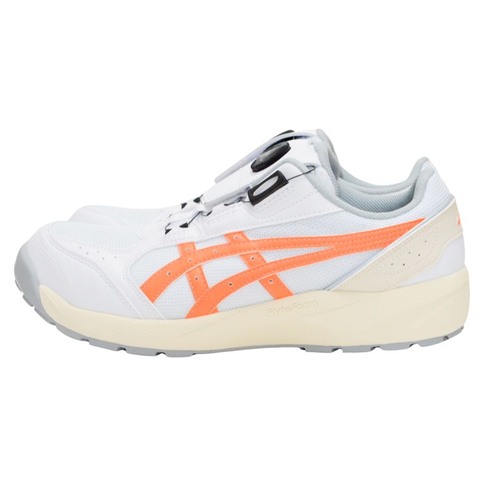アシックス（ASICS） ウィンジョブ CP229 ＢＯＡ ホワイト&times;サンピーチ, ホワイト&times;サンビーチ, 25.5cm