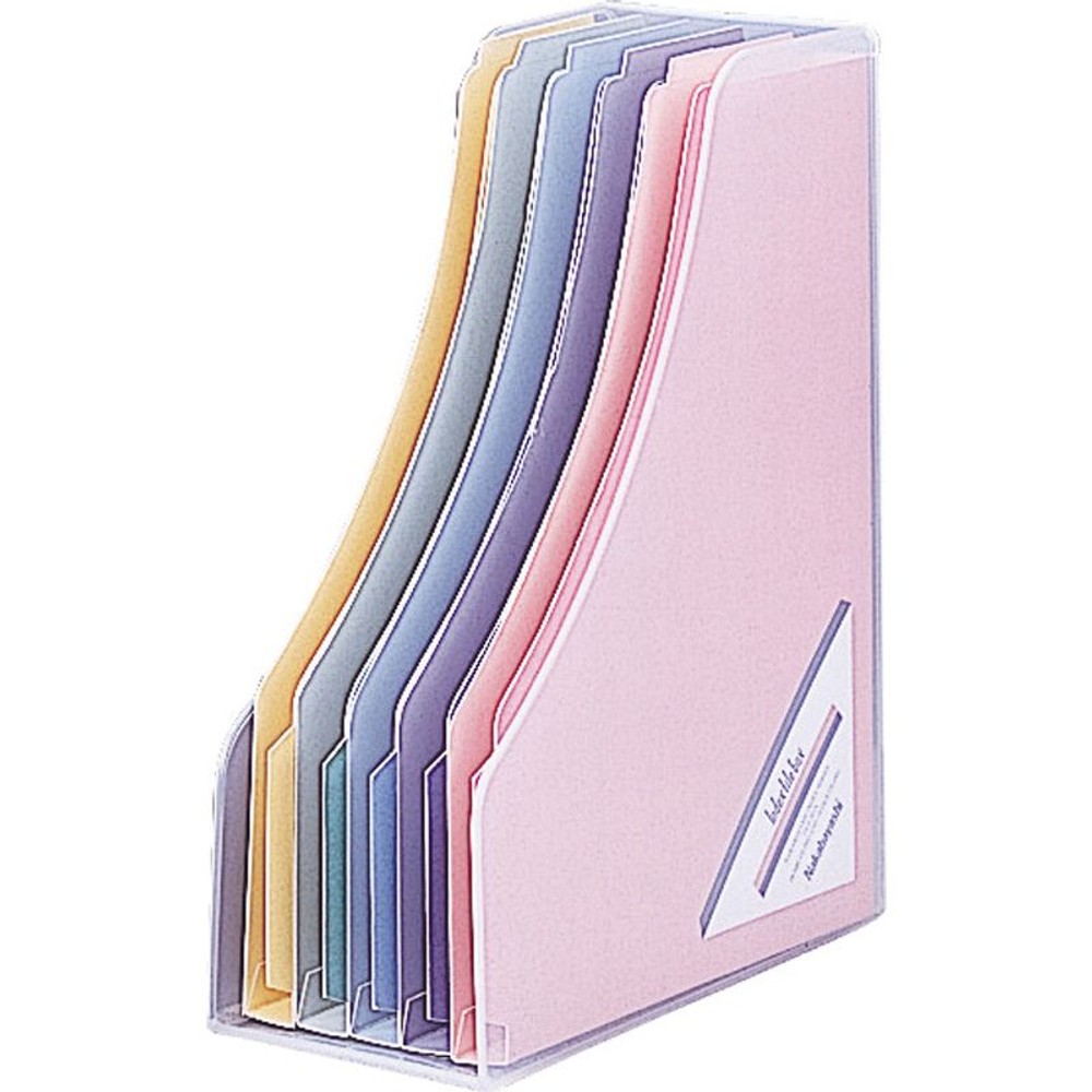 インデックスファイルボックス　A4　クリア　フボI-F5, クリア, A4