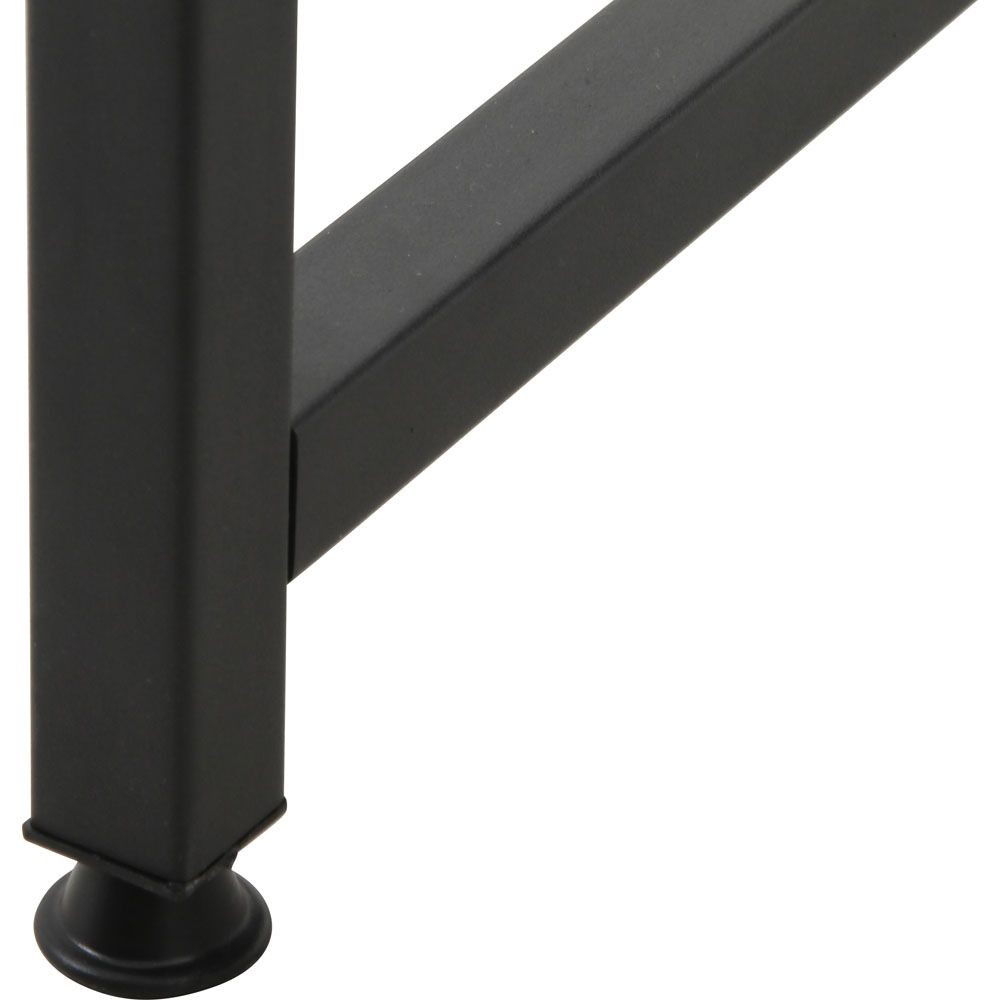 不二貿易 ラック付きデスク　アチーブＷＮ【メーカー直送・代引不可】, ブラウン, 幅1010mm×奥行530mm×高さ1220mm