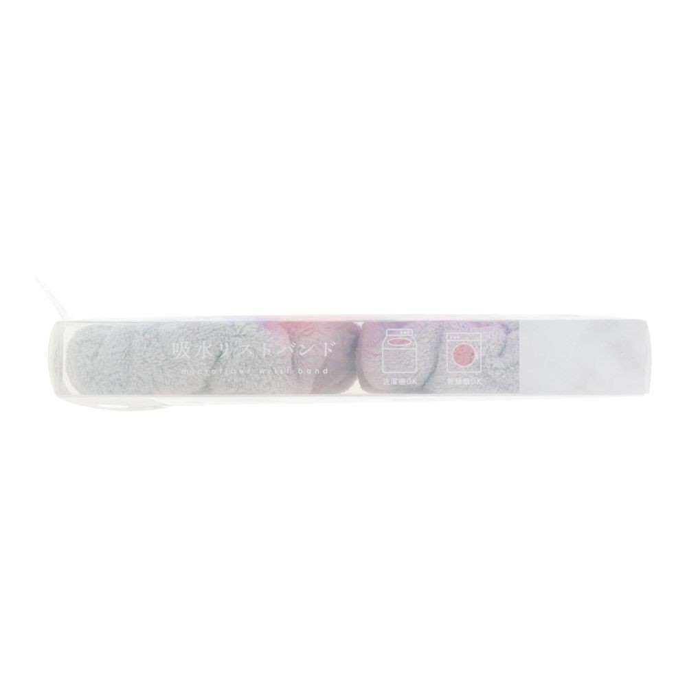 東和　Ｑｓｕｉ　リストバンド　２Ｐ, グレー, 2個入り
