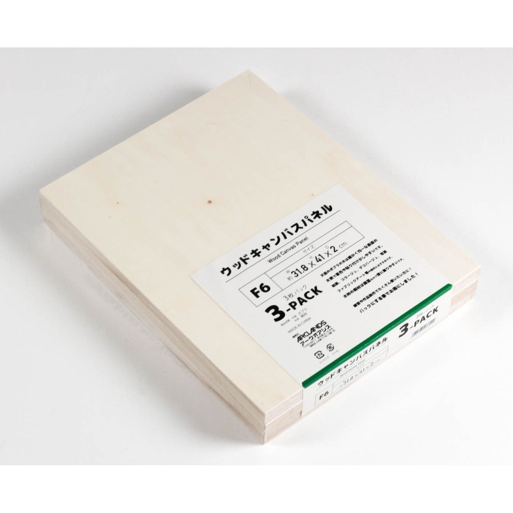 輸入木製パネルＦ６　３枚パック, 木, F6(410×318mm)
