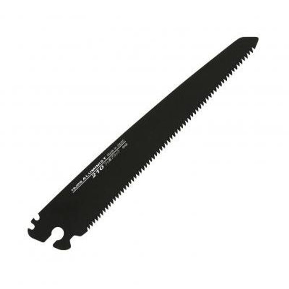 TAJIMA　G-SAW替刃 210mm フッ素ブラック　ALB-210FB, ブラック, 210mm