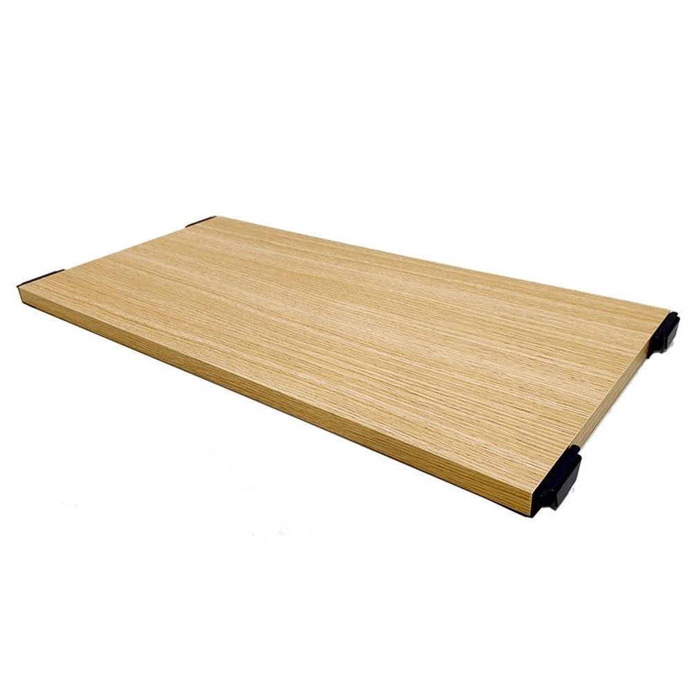 ワイヤーウッドシェルフ用棚板, ブラウン（66幅）, 66cm幅用