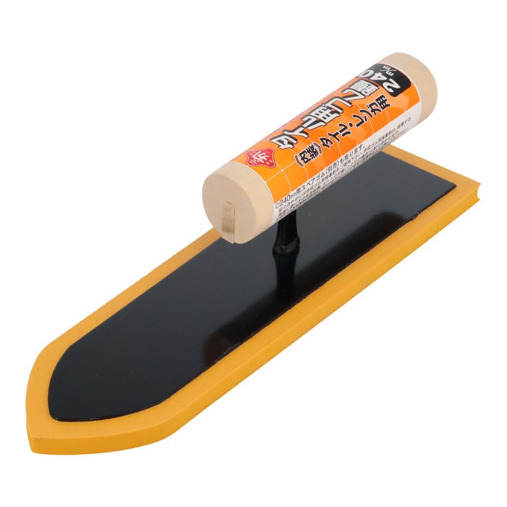 ビッグマン　Bigman　カネカ　タイル用ゴム鏝　240mm　イエロー, イエロー, 240mm