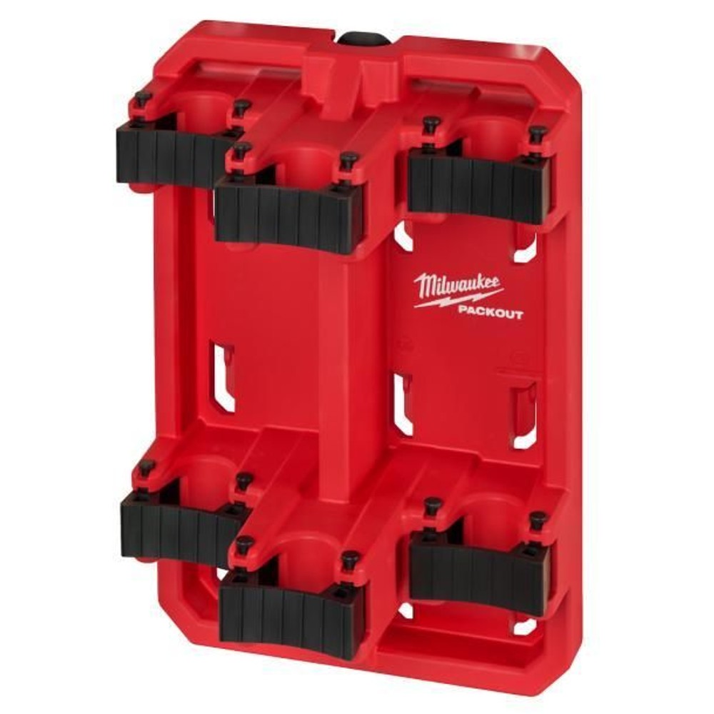 milwaukee PACKOUT スティックホルダー 48-22-8349, レッド, 幅238.76×高さ355.6×長さ177.8mm