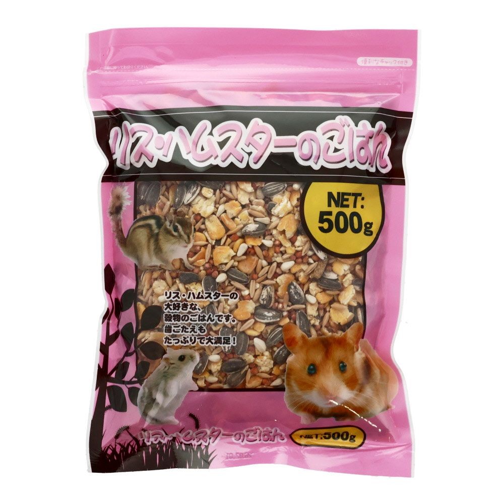リス・ハムスターのごはん ５００ｇ, 穀物, 500g