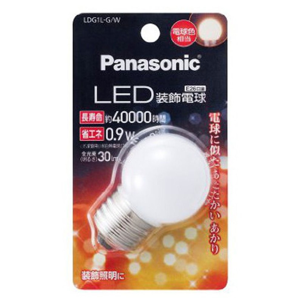 ＬＥＤ装飾球電球色　ＬＤＧ1ＬＧＷ, その他カラー１, その他サイズ１