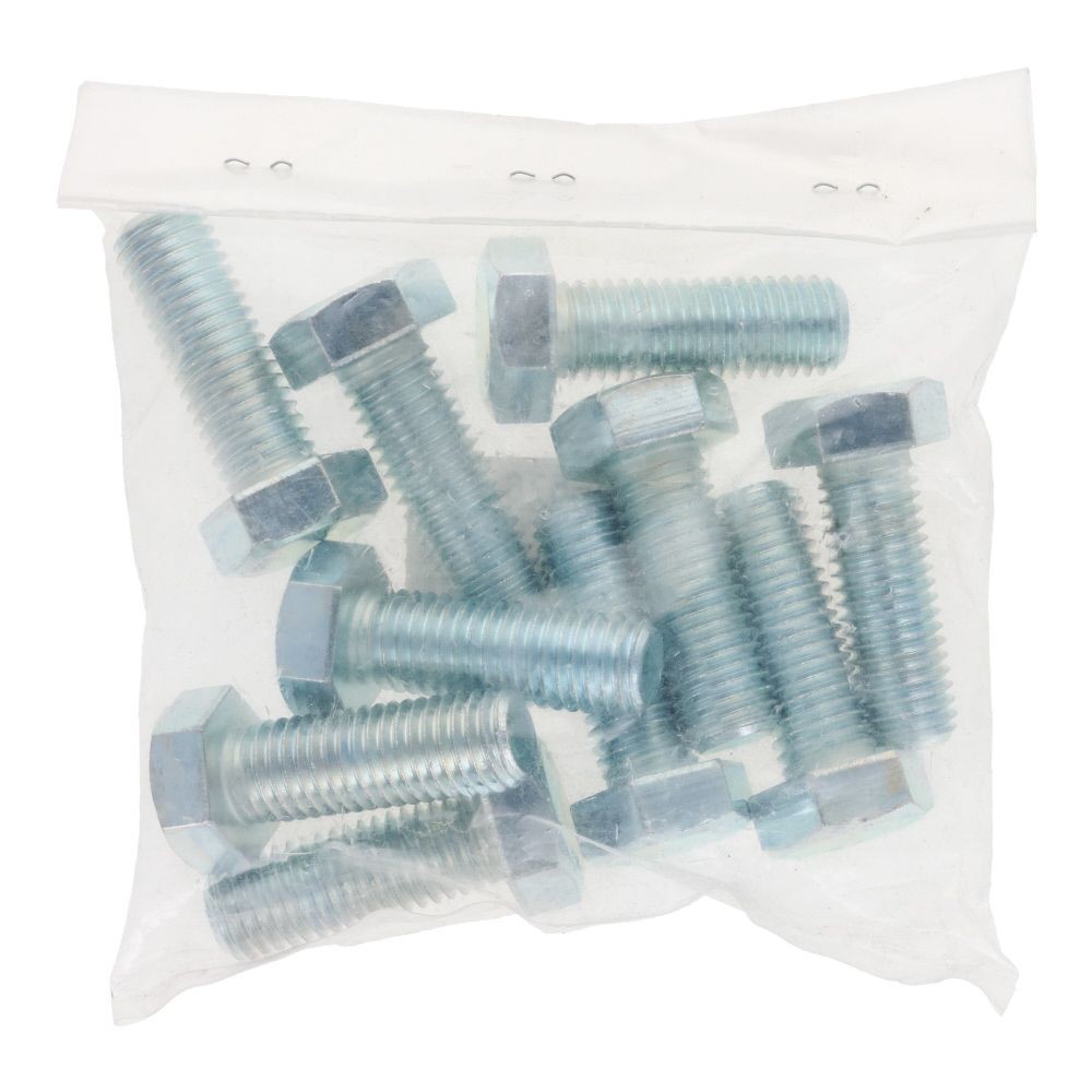 ユニクロ　六角ボルト　Ｍ１４&times;４０　１０入, ボルト, 10個入り