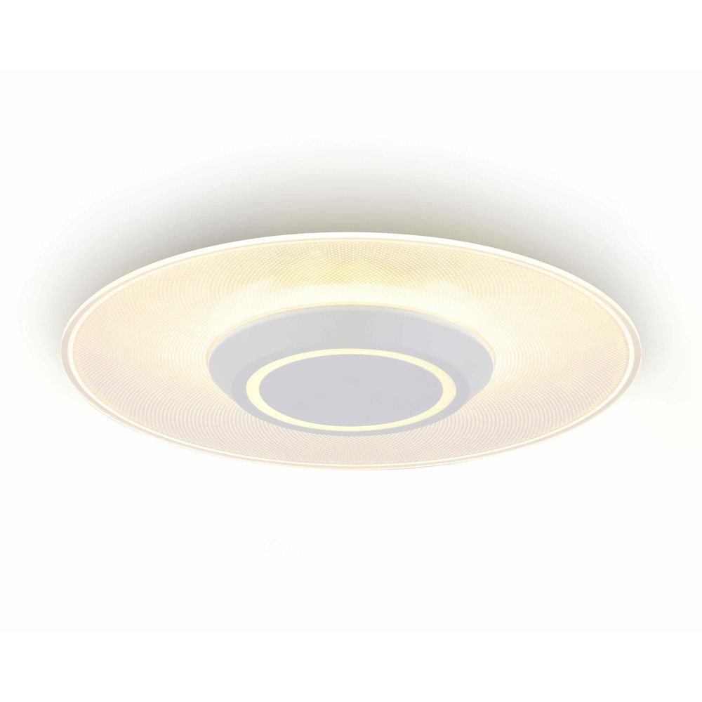 アイリスオーヤマ 小型シーリング導光板 1900lm 電球色 SCL190L-P, 電球色, 直径296mm&times;高さ38mm
