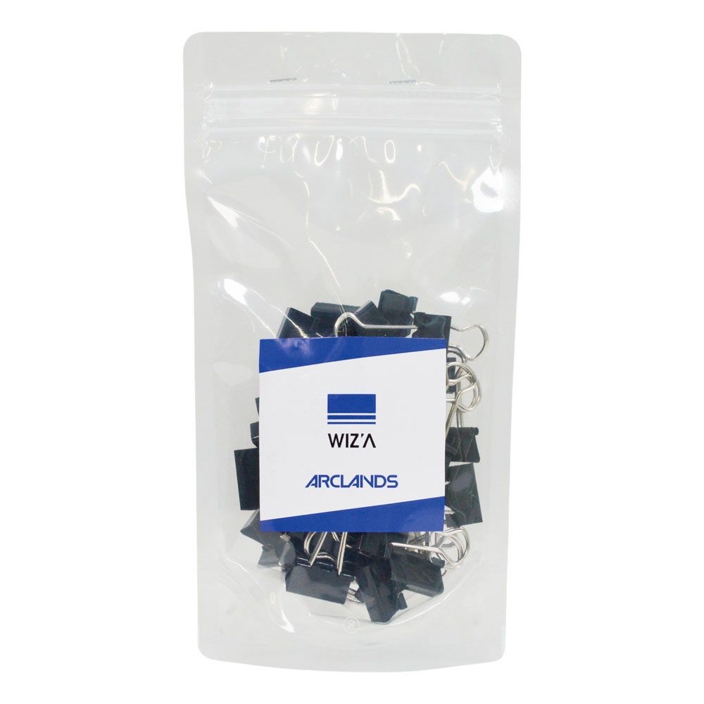 ウイザ WIZ'Aダブルクリップ, 黒(豆), 豆