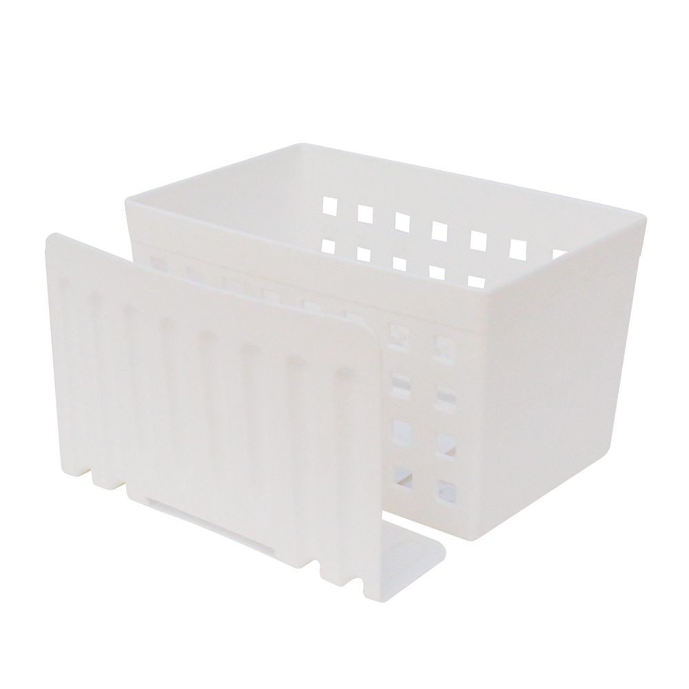 連結できる整理用仕切り板　３個入り, ホワイト, 3個入