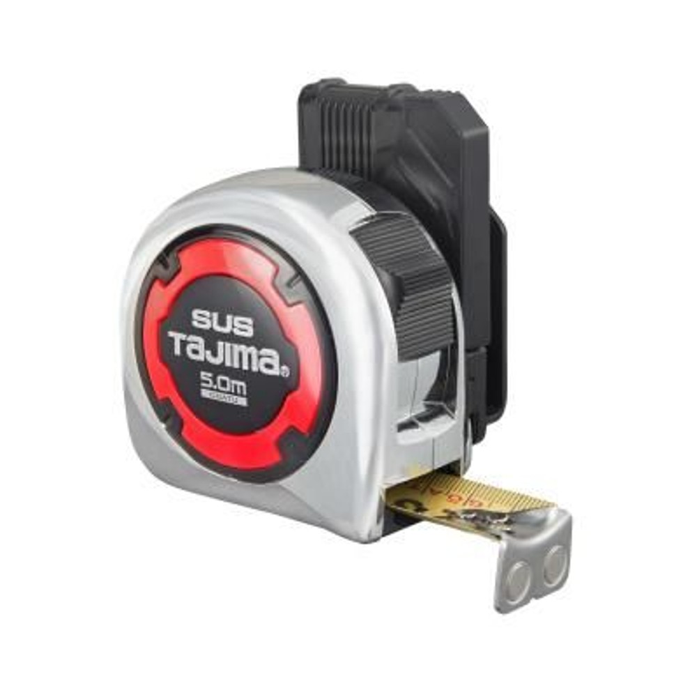 TAJIMA（タジマ）　剛厚ステン 25mm幅5.0m セフマグ　GASFSLM25-50, シルバー, 5m