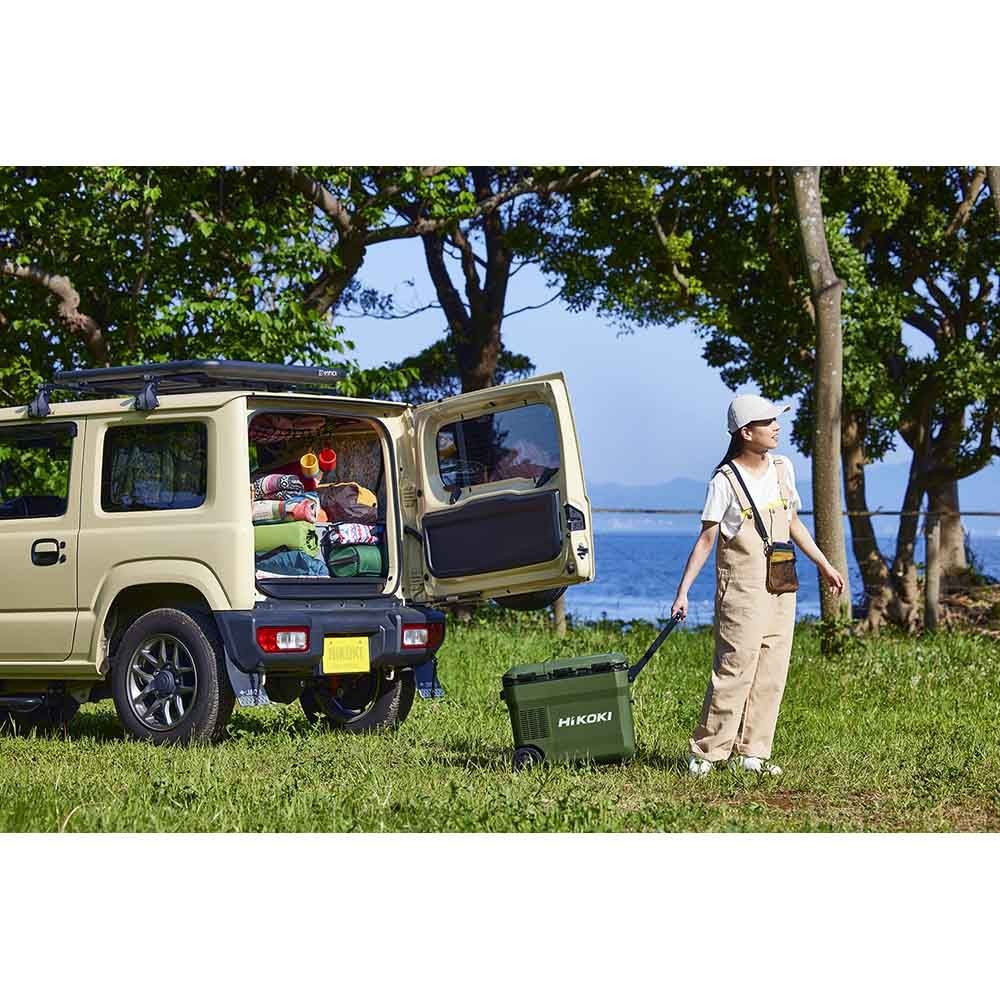 ハイコーキ　HiKOKI 18Ｖ冷温庫 UL18DC (WMGZ), フォレストグリーン, UL18DC (WMGZ)