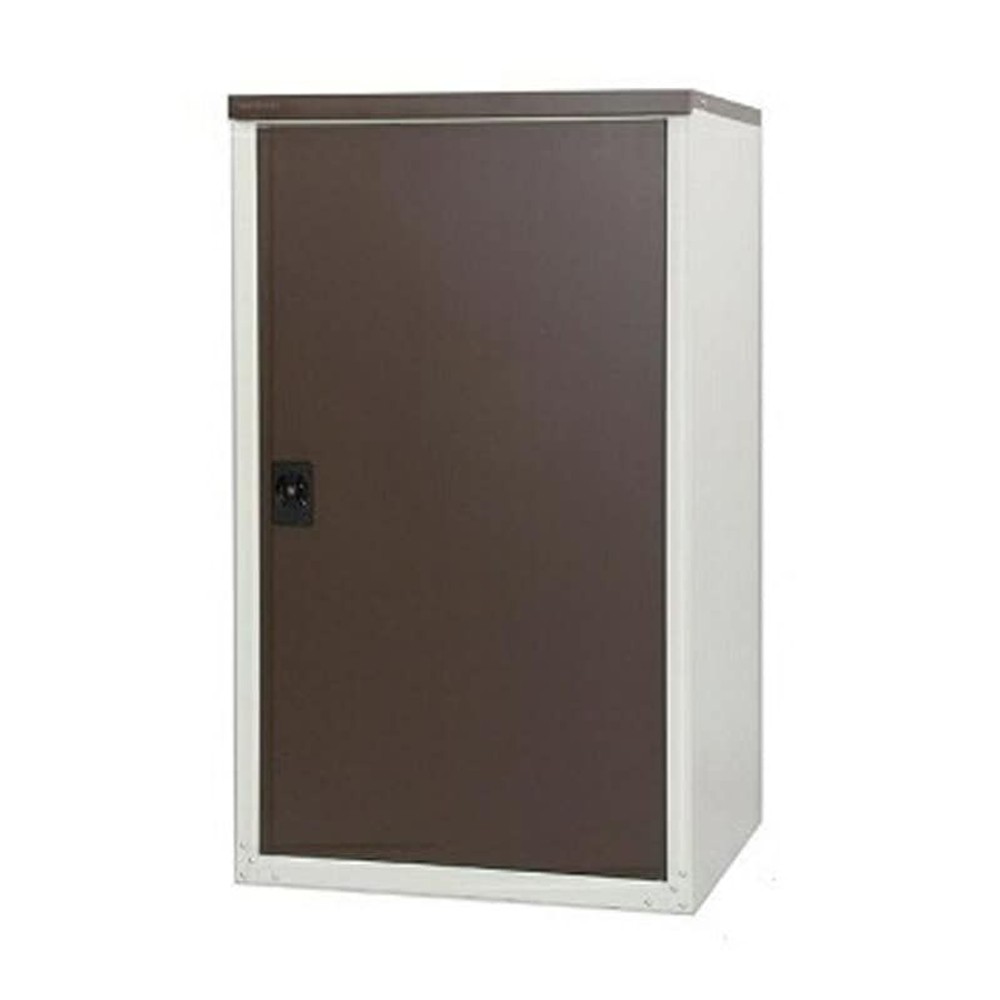 グリーンライフ 扉式タイヤ収納庫 TBT-132 MBR【メーカー直送・代引不可】, ダークブラウン/ライトグレー, 幅80cm&times;奥行75(73)cm&times;高さ132cm