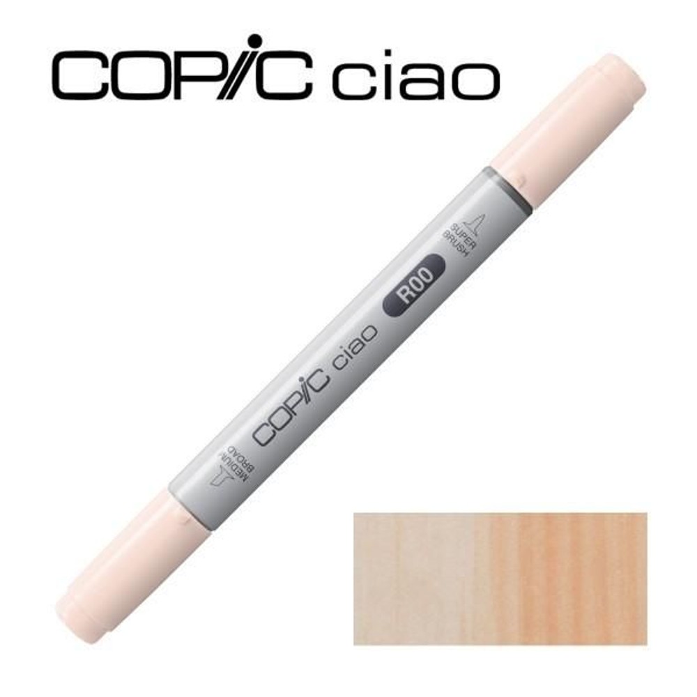 コピックチャオ R00 ピンキッシュ・ホワイト, コピックチャオ R00 ピンキッ, スケッチ