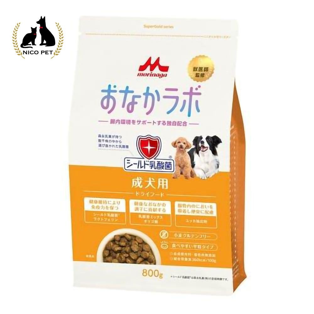 森乳 スーパーゴールド おなかラボ 成犬用 800g, 成犬用, 800g