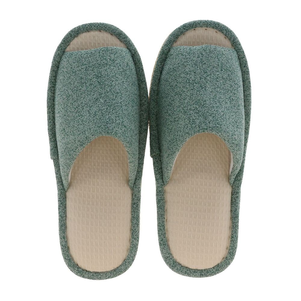 静音スリッパ　Ｌ　グリーン, グリーン, Lサイズ