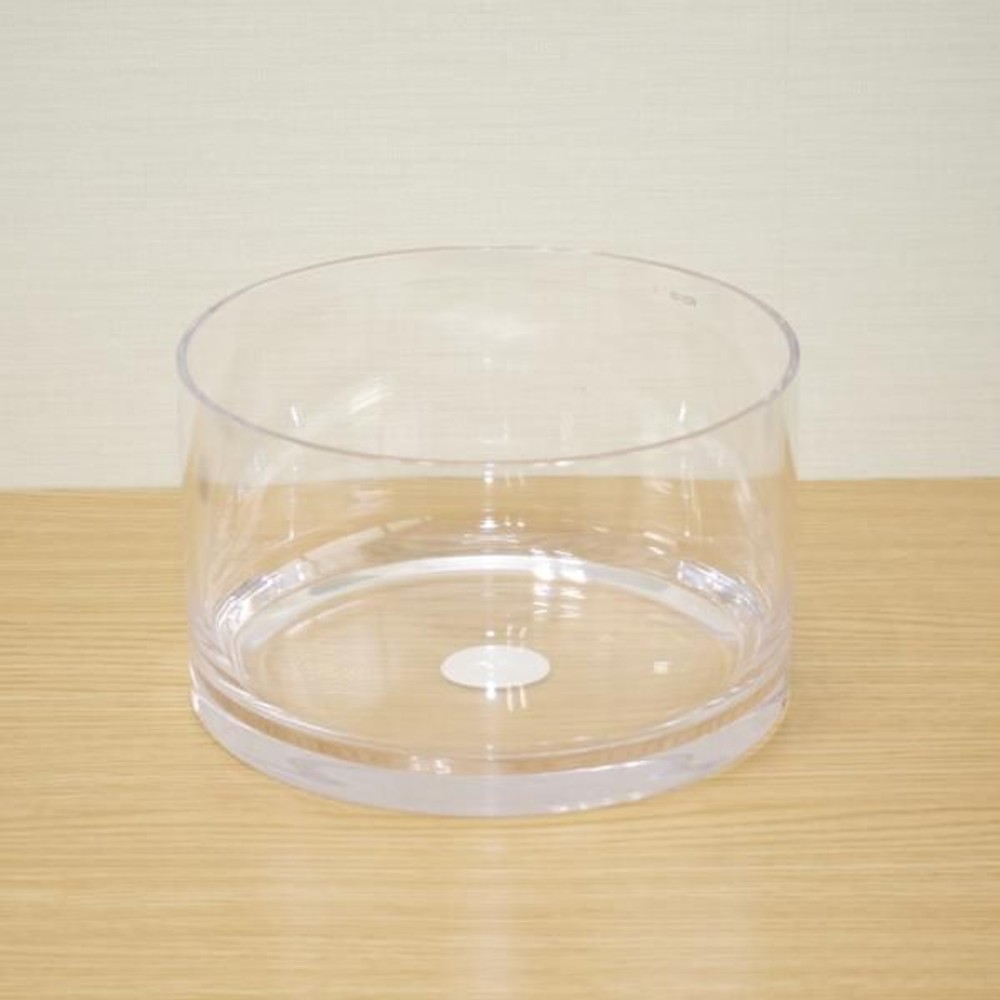 ポリカテラポット　約Φ25×高さ15ｃｍ, クリア, 約Φ25×高さ15ｃｍ