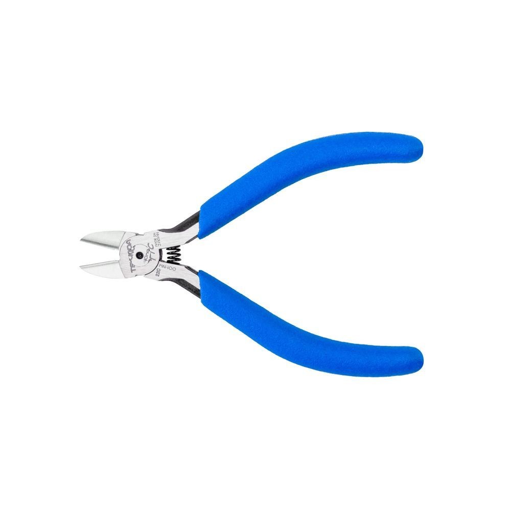 ツノダ（Tsunoda） プチニッパー　１００ｍｍ　バネ付 MN-100, ブルー, 100mm