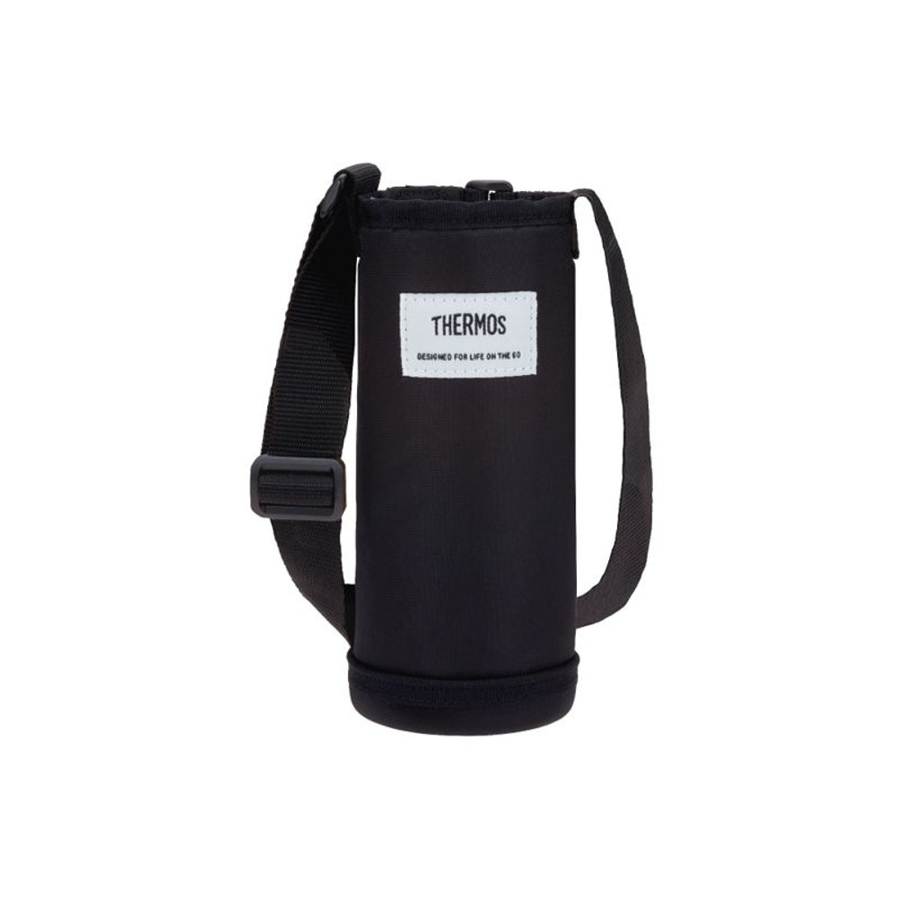 サーモス　マイボトルポーチ　ＡＰＯー５００　ＢＫ, ブラック, 500ml用