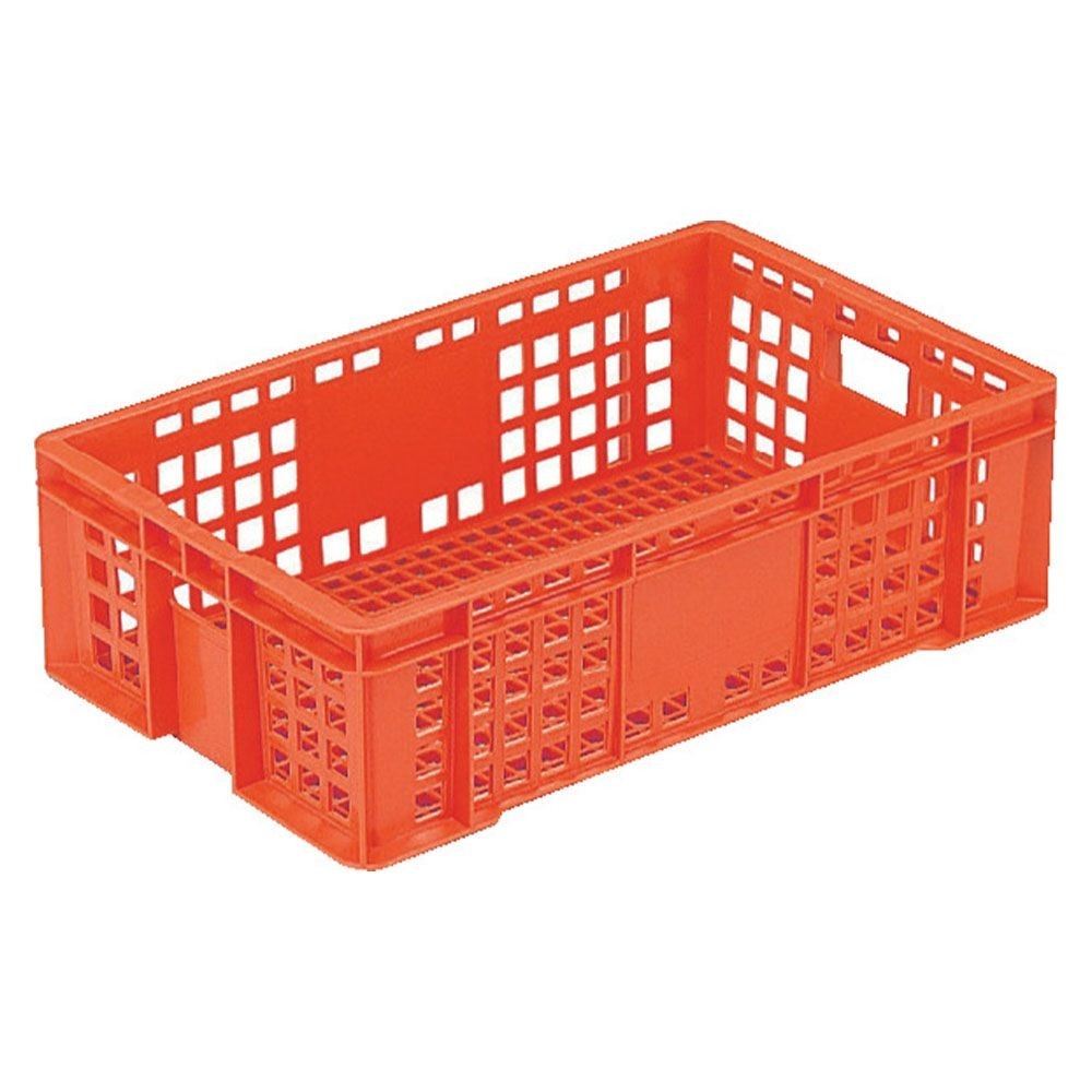 サンコー サンテナー B#27Z オレンジ 102756-00 &times;10個セット【メーカー直送・代引不可】【法人限定】, オレンジ, 10P