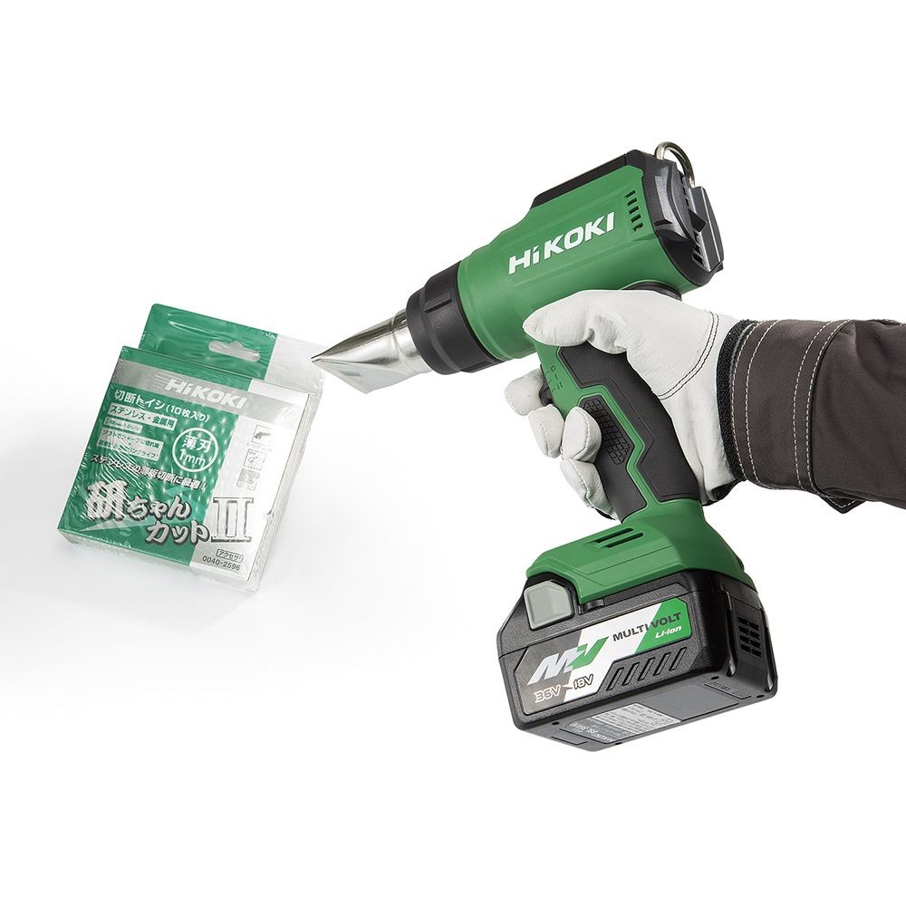 ハイコーキ HIKOKI 18Vヒートガン(ケース付き) RH18DA (NNP), グリーン, RH18DA (NNP)