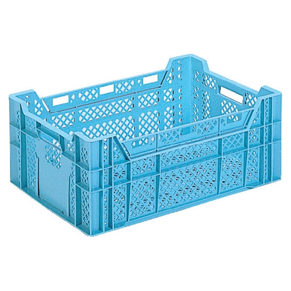 サンコー サンテナー B#46K ライトブルー 104609-00 &times;5個セット【メーカー直送・代引不可】【法人限定】【日祝配送不可・時間指定不可】, ライトブルー, 5P