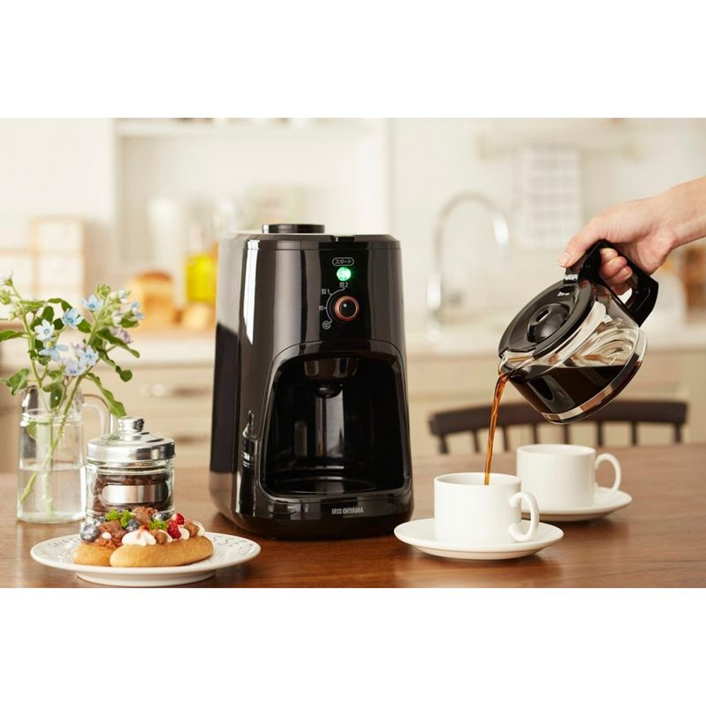 全自動コーヒーメーカーＢＬＩＡＣーＡ６００ーＢ, ブラック, -